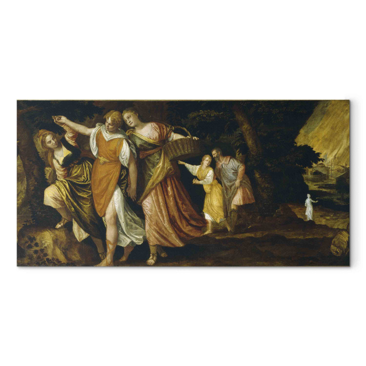 Reproduction Painting Lot and his daugthers flee from Sodom 154190