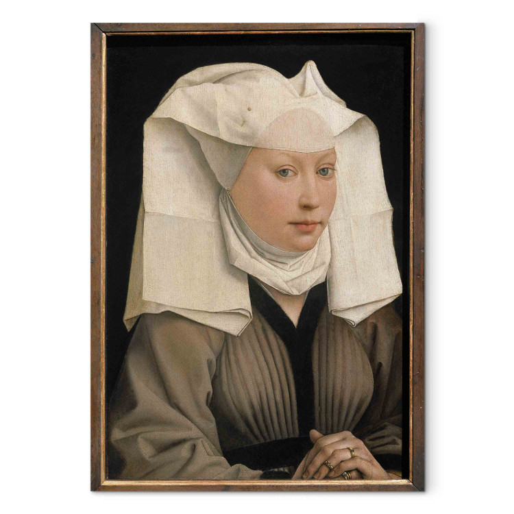 Art Reproduction Portrait of a Woman with white headdress 158190