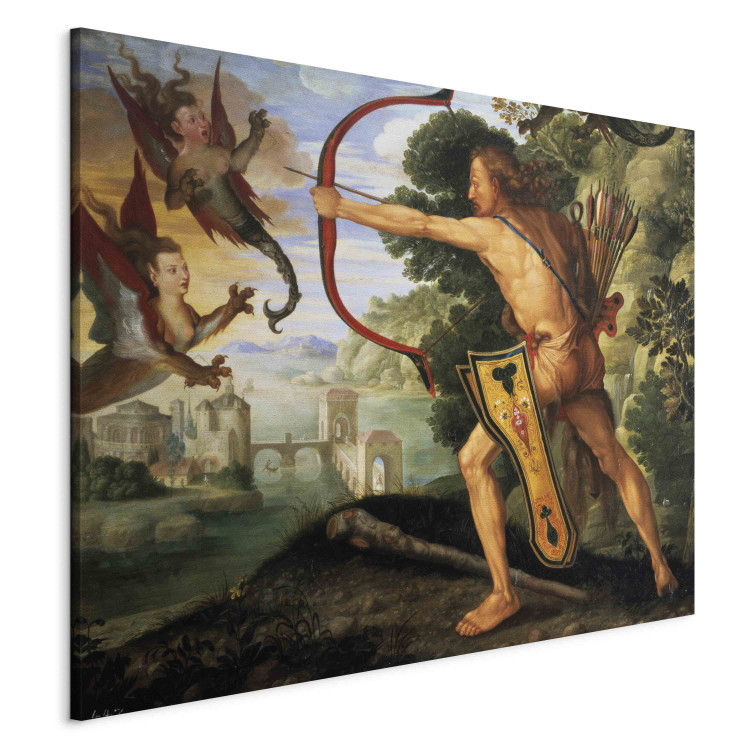Reproduction Painting Hercules and the Stymphalian birds 158790 additionalImage 2