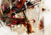 Canvas Print Beige Pandemonium (1-piece) - artistic abstract landscape 46790 additionalThumb 5
