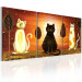Canvas Mysterious cats 48890 additionalThumb 2