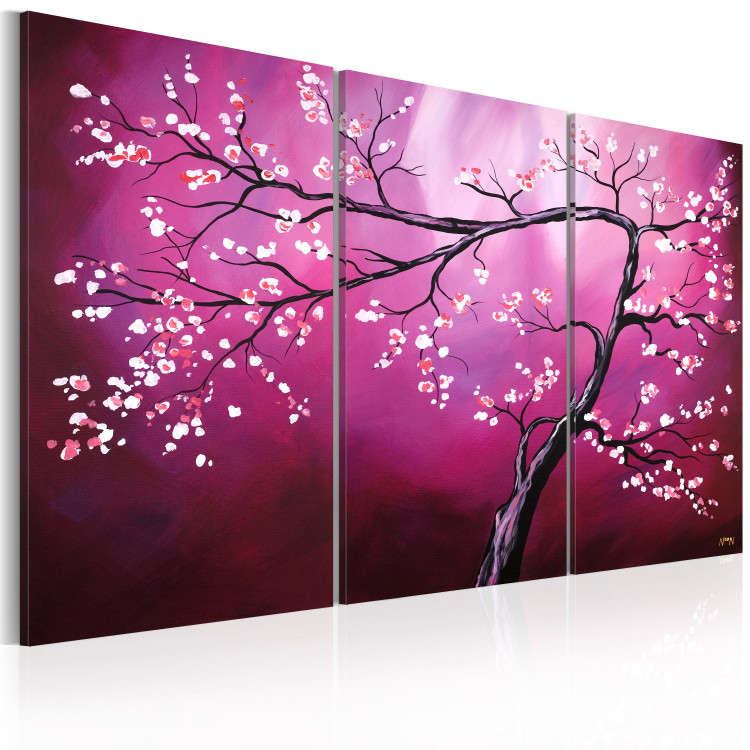 Canvas Purple cherry tree 49890 additionalImage 2