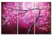 Canvas Purple cherry tree 49890