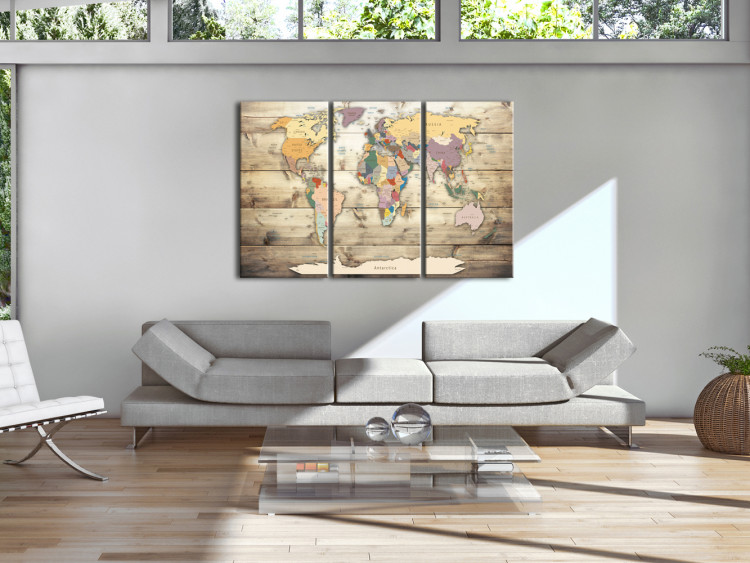 Canvas Art Print Map of Dreams 91090 additionalImage 3