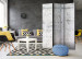 Room Divider Concrete Wall - architectural texture of urban gray concrete 95590 additionalThumb 4