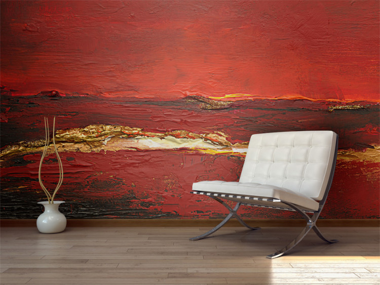 Wall Mural Gold wave 97690