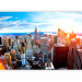 Wall Mural New York USA - architecture at sunrise in saturated colours 98590 additionalThumb 5