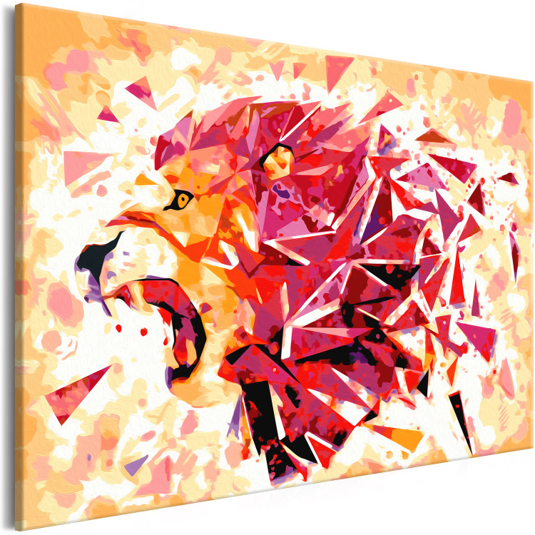 Paint by Number Kit Abstract Lion 108001 additionalImage 5