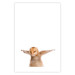 Wall Poster Chick - composition for children with a young bird spreading its wings 114401 additionalThumb 15