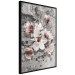 Wall Poster Magnolias - composition with a textured surface with light pink flowers 115201 additionalThumb 12