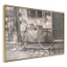 Poster Two-Wheeler - urban scene of a stone street with a vintage-style bicycle 116701 additionalThumb 14