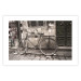 Poster Two-Wheeler - urban scene of a stone street with a vintage-style bicycle 116701 additionalThumb 25