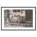 Poster Two-Wheeler - urban scene of a stone street with a vintage-style bicycle 116701 additionalThumb 17