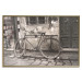 Poster Two-Wheeler - urban scene of a stone street with a vintage-style bicycle 116701 additionalThumb 20