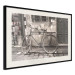 Poster Two-Wheeler - urban scene of a stone street with a vintage-style bicycle 116701 additionalThumb 3
