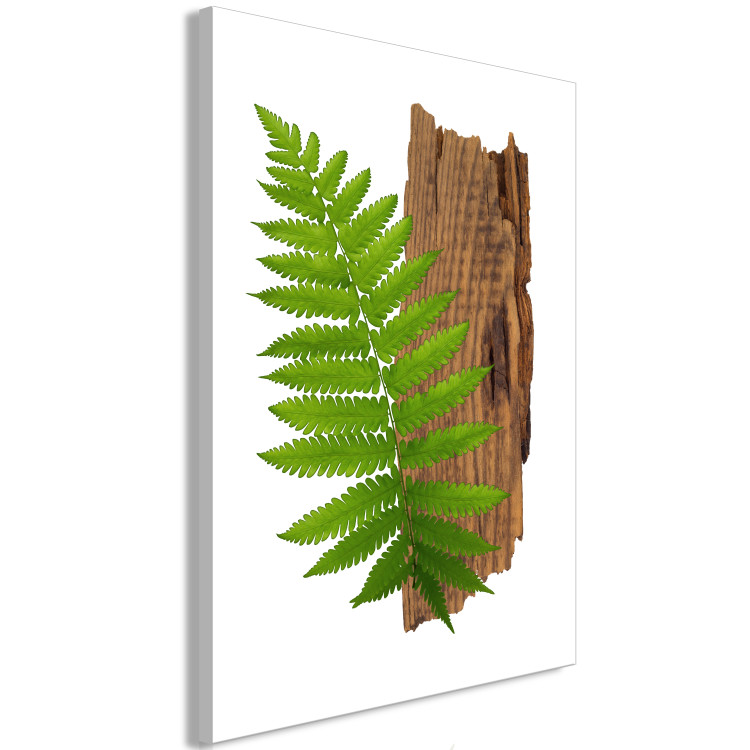 Canvas Print Plant zodiac: twins - minimalist, botanical composition 122601 additionalImage 2