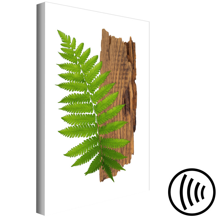 Canvas Print Plant zodiac: twins - minimalist, botanical composition 122601 additionalImage 6