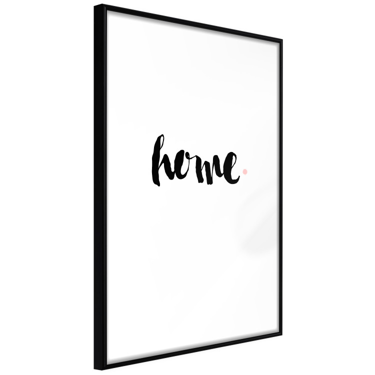 Wall Poster Home and Dot - artistic English text on a white background 122901 additionalImage 11