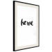 Wall Poster Home and Dot - artistic English text on a white background 122901 additionalThumb 3