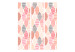 Room Divider Spring Leaves - striped geometric shapes in pastel colors 123001 additionalThumb 3