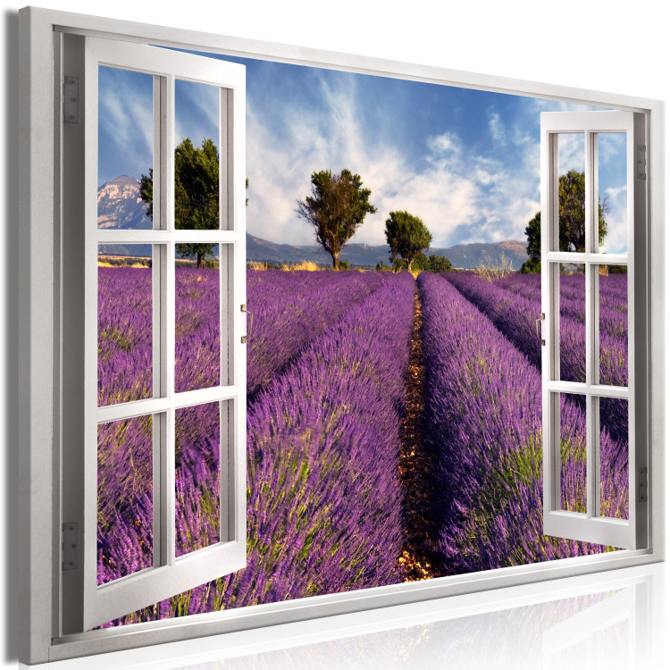 Canvas Print Lavender Field (1 Part) Wide 125001 additionalImage 2