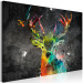 Canvas Rainbow Deer (1 Part) Wide 126901 additionalThumb 2