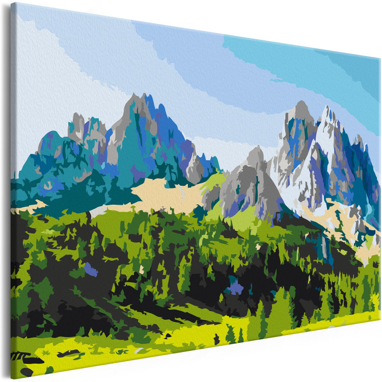 Paint by Number Kit Dolomite Peaks 127101 additionalImage 4