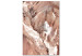Canvas Meanders (1-part) vertical - abstract river landscape among rocks 129501
