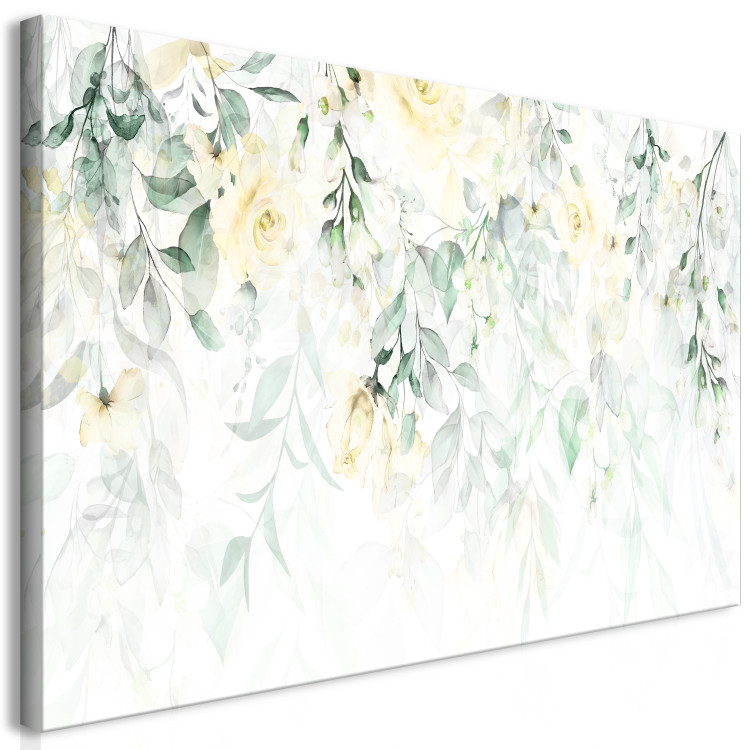Large canvas print Waterfall of Roses - Second Variant II [Large Format] 131501 additionalImage 2