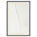 Wall Poster Harmony in Nature - composition of white sand arranged in smooth waves 131801 additionalThumb 24