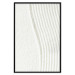 Wall Poster Harmony in Nature - composition of white sand arranged in smooth waves 131801 additionalThumb 25