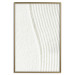 Wall Poster Harmony in Nature - composition of white sand arranged in smooth waves 131801 additionalThumb 16