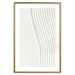 Wall Poster Harmony in Nature - composition of white sand arranged in smooth waves 131801 additionalThumb 19