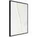 Wall Poster Harmony in Nature - composition of white sand arranged in smooth waves 131801 additionalThumb 11