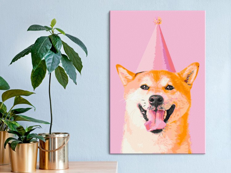 Paint by Number Kit Funny Shiba 132301 additionalImage 2