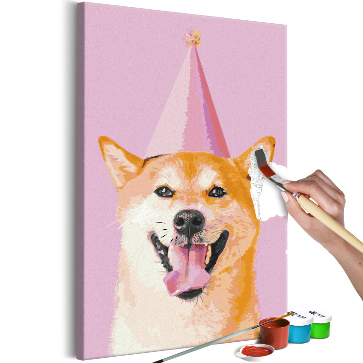 Paint by Number Kit Funny Shiba 132301 additionalImage 4