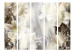Room Divider Screen Royal Splendor II (5-piece) - abstraction in plants and crystals 133501 additionalThumb 3