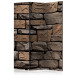 Room Divider Egyptian Stone - wall texture with stone bricks and carvings 133601