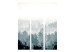 Room Separator Winter Forest - misty forest landscape against a bright sky 134101 additionalThumb 3