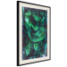 Poster Dangerous Jungle - green composition of leaves in a tropical motif 134501 additionalThumb 2
