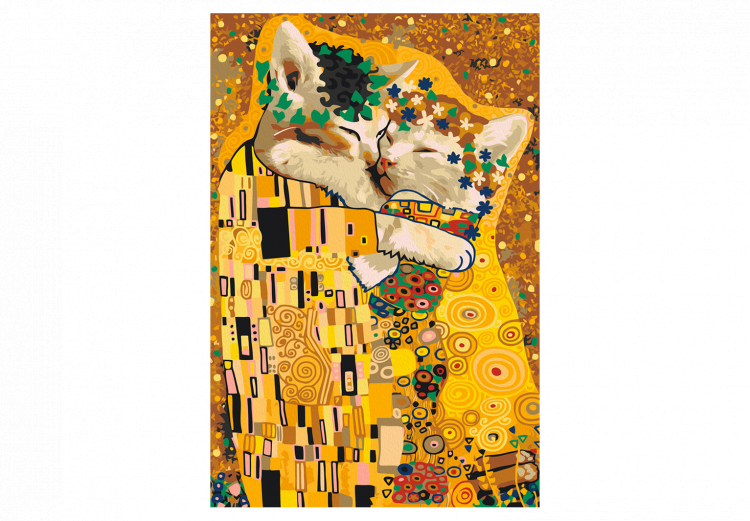 Paint by Number Kit Kissing Cats 135201 additionalImage 4