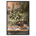Poster Siesta - composition with wine and Italian food against green plants 135901 additionalThumb 10
