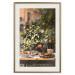 Poster Siesta - composition with wine and Italian food against green plants 135901 additionalThumb 18