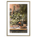 Poster Siesta - composition with wine and Italian food against green plants 135901 additionalThumb 16