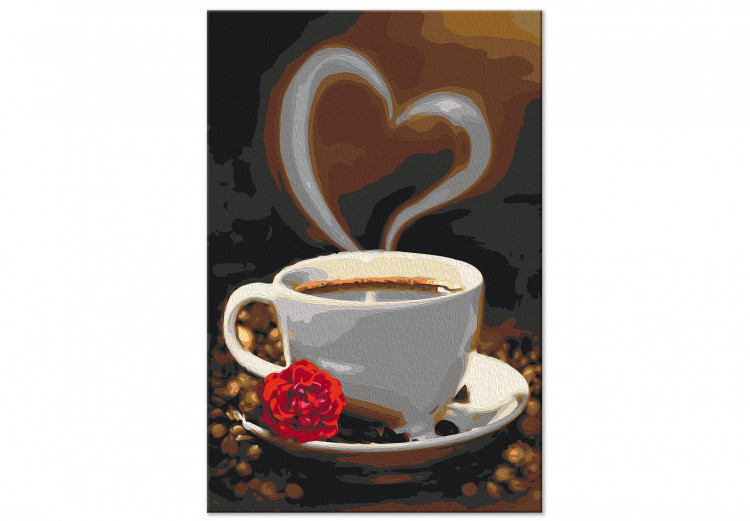 Paint by Number Kit Heart and Coffee 143301 additionalImage 5