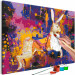 Paint by Number Kit Wonderland Rabbit - Artistic Abstraction With a Dressed Animal 144101 additionalThumb 3