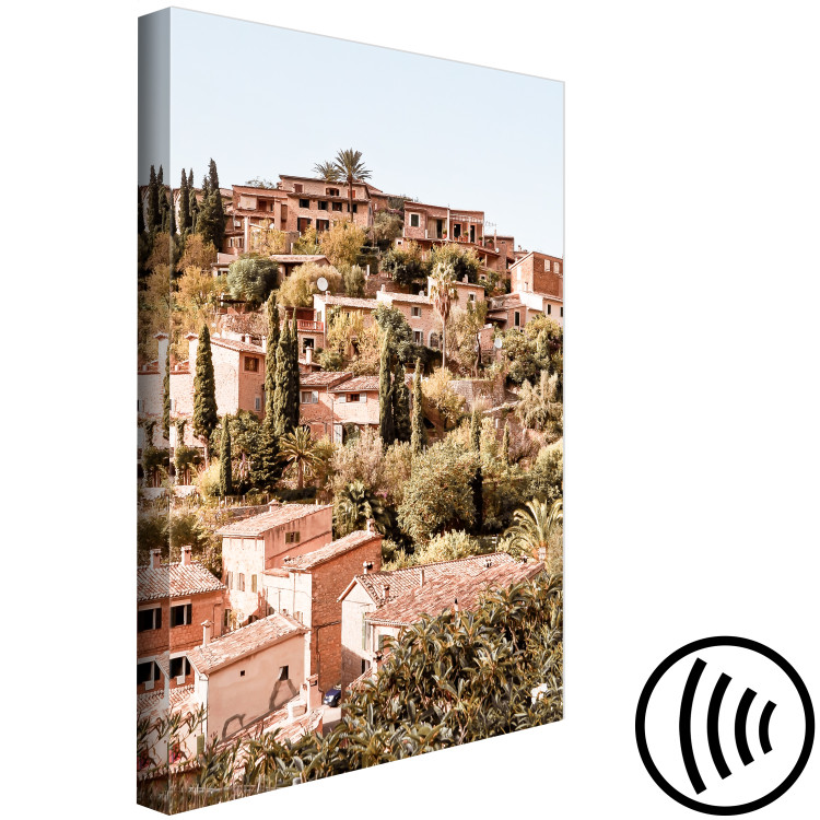 Canvas Print Village on the Hill (1-piece) - landscape with Spanish architecture 145501 additionalImage 6