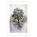 Wall Poster Landscape - Tree With Extensive Roots on a Brown and White Background 148901 additionalThumb 22