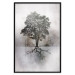 Wall Poster Landscape - Tree With Extensive Roots on a Brown and White Background 148901 additionalThumb 21