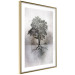 Wall Poster Landscape - Tree With Extensive Roots on a Brown and White Background 148901 additionalThumb 7